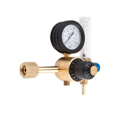 PRESSURE REGULATOR ARGON-CO2 EN-2 WITH ROTAMETER